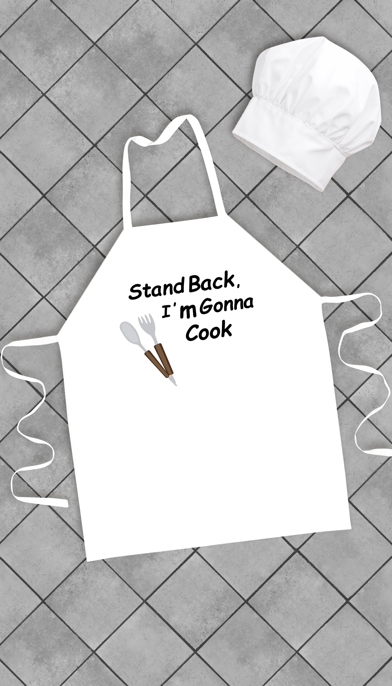 Stand Back, I'm Gonna Cook Funny Kitchen Apron Stand Back, I'm Gonna Cook Funny Kitchen Apron | Sarcastic Me