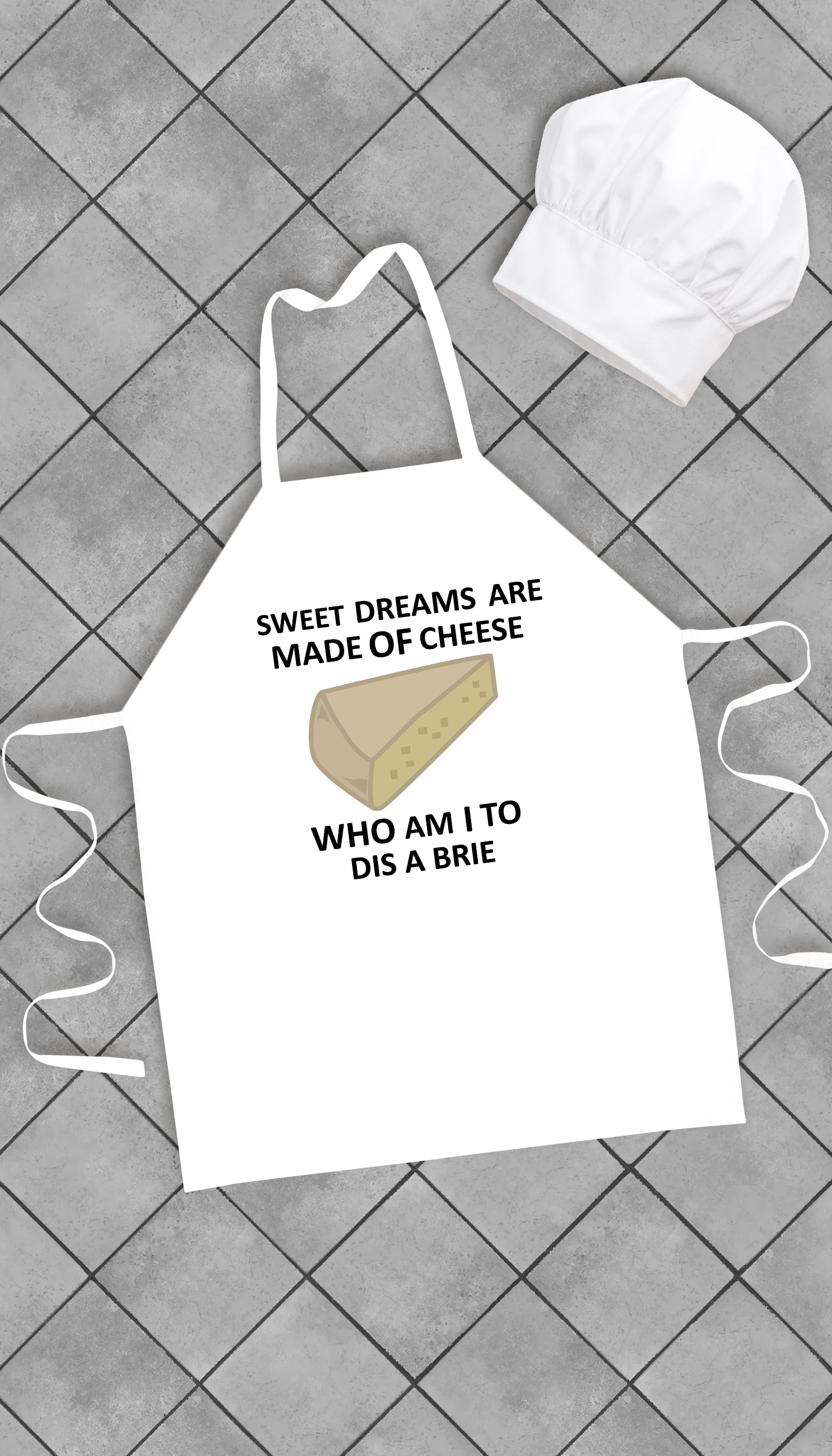 Sweet Dreams Are Made Of Cheese Funny Kitchen Apron Sweet Dreams Are Made Of Cheese Funny Kitchen Apron | Sarcastic Me