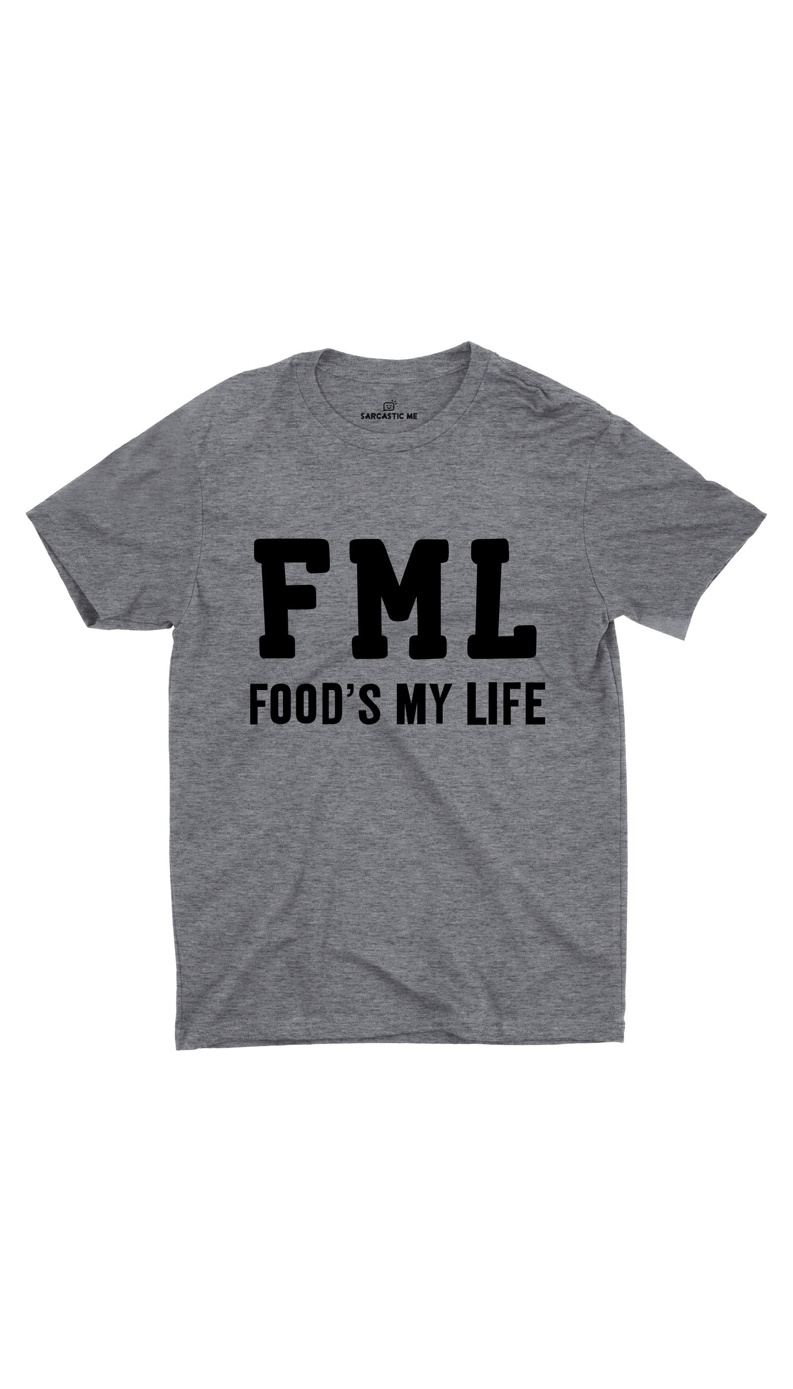 FML Foods My Life Unisex T-shirt FML Foods My Life Gray Unisex T-shirt | Sarcastic ME