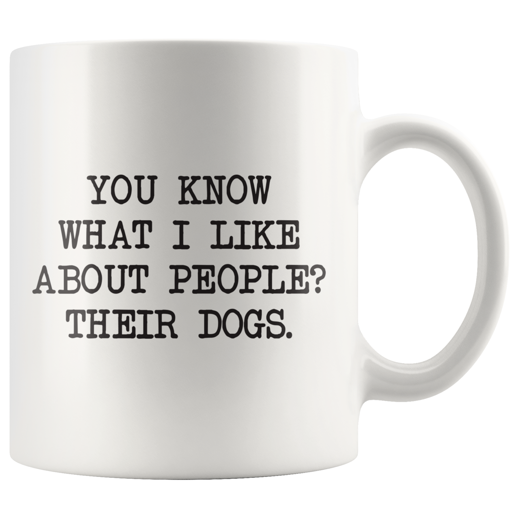 I Love Your Dog Coffee Mug I Love Your Dog Coffee Mug