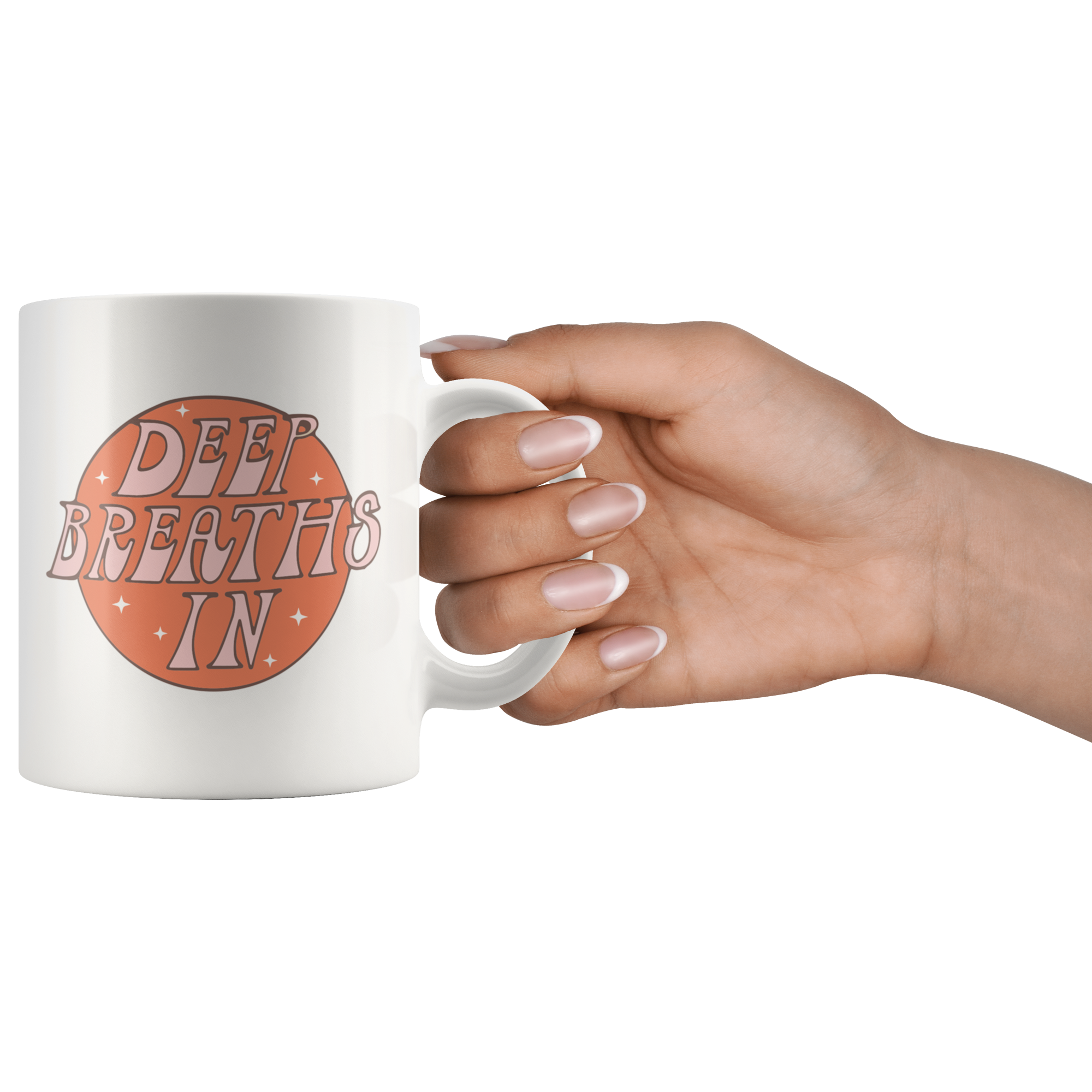 Deep Breaths Coffee Mug Deep Breaths Coffee Mug