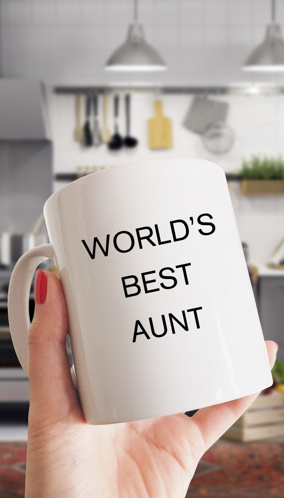 World's Best Aunt White Mug