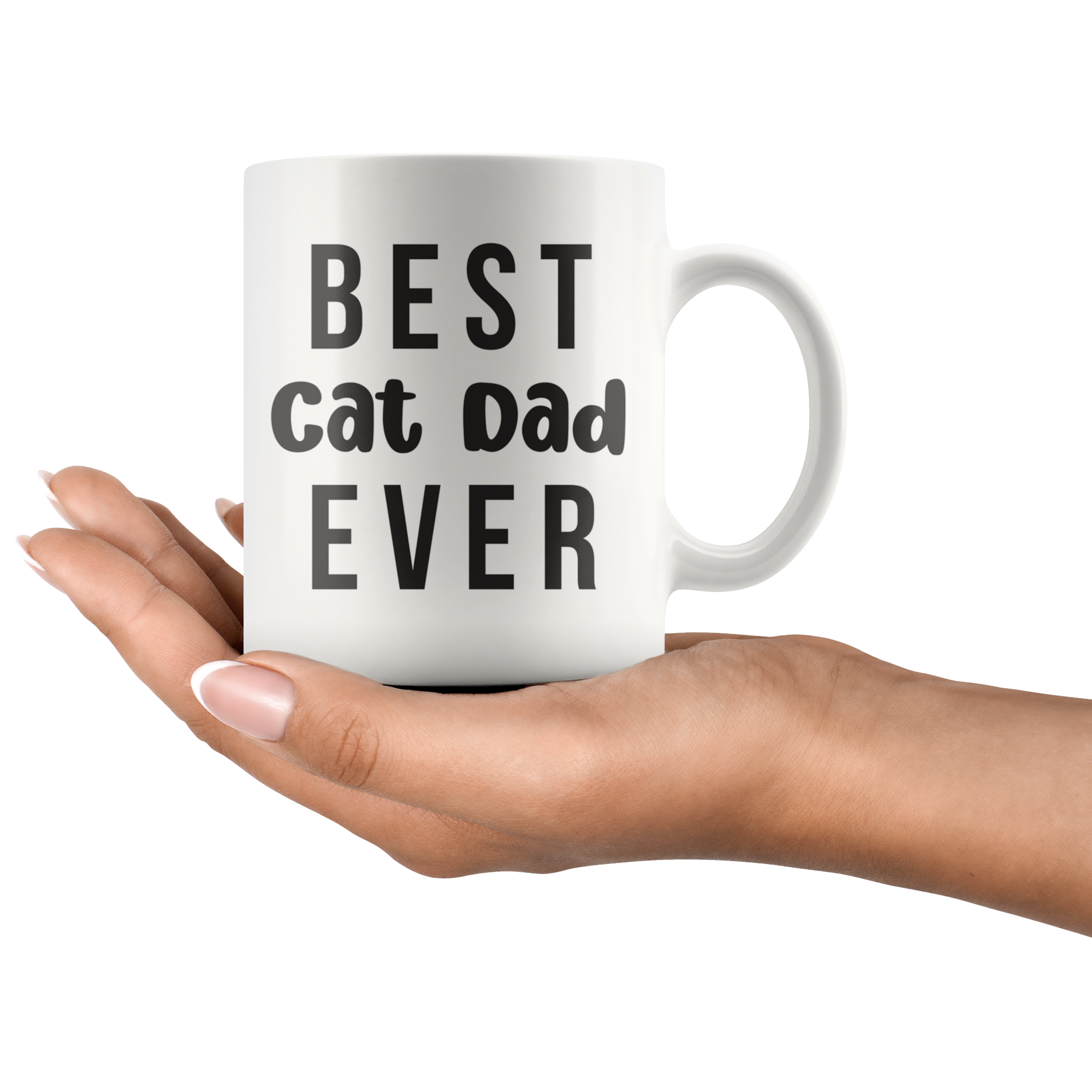 Best Cat Dad Ever Coffee Mug Best Cat Dad Ever Coffee Mug