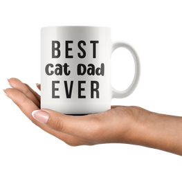 Best Cat Dad Ever Coffee Mug