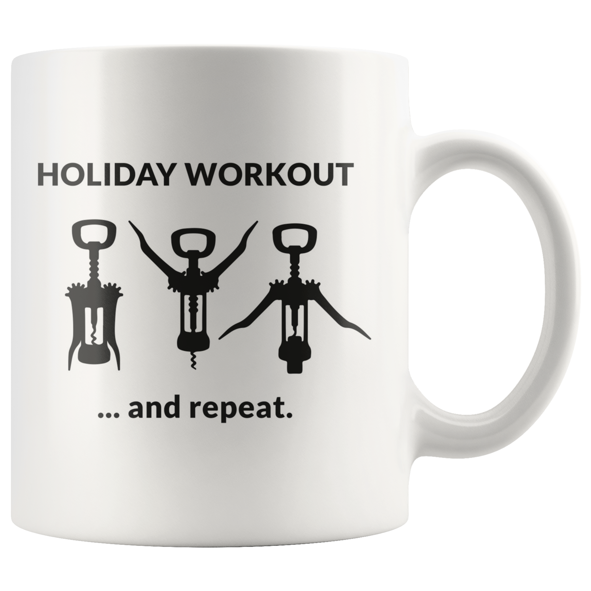 Holiday Workout Coffee Mug Holiday Workout Coffee Mug
