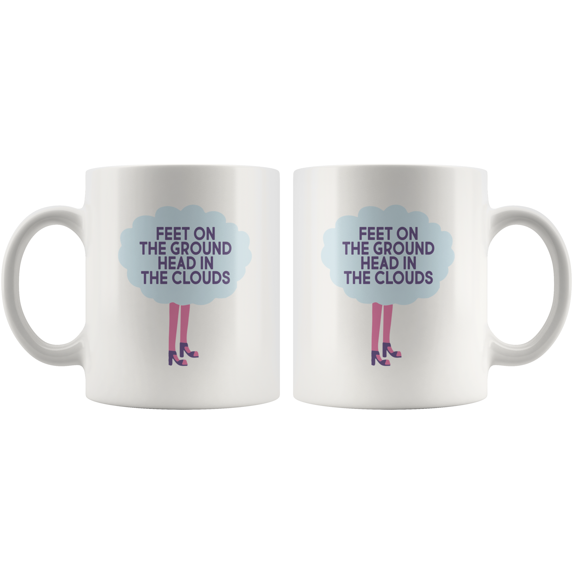 Feet On The Ground Coffee Mug Feet On The Ground Coffee Mug