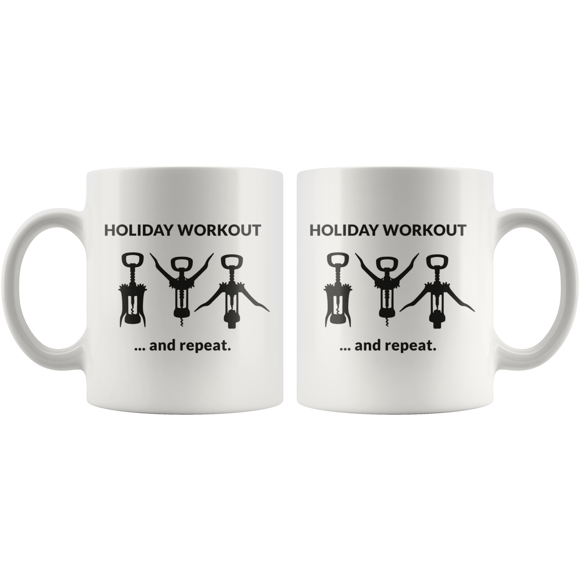 Holiday Workout Coffee Mug Holiday Workout Coffee Mug
