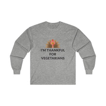 Thankful For Vegetarians Long Sleeve Tee