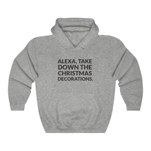 Alexa, The Christmas Decorations Hooded Sweatshirt