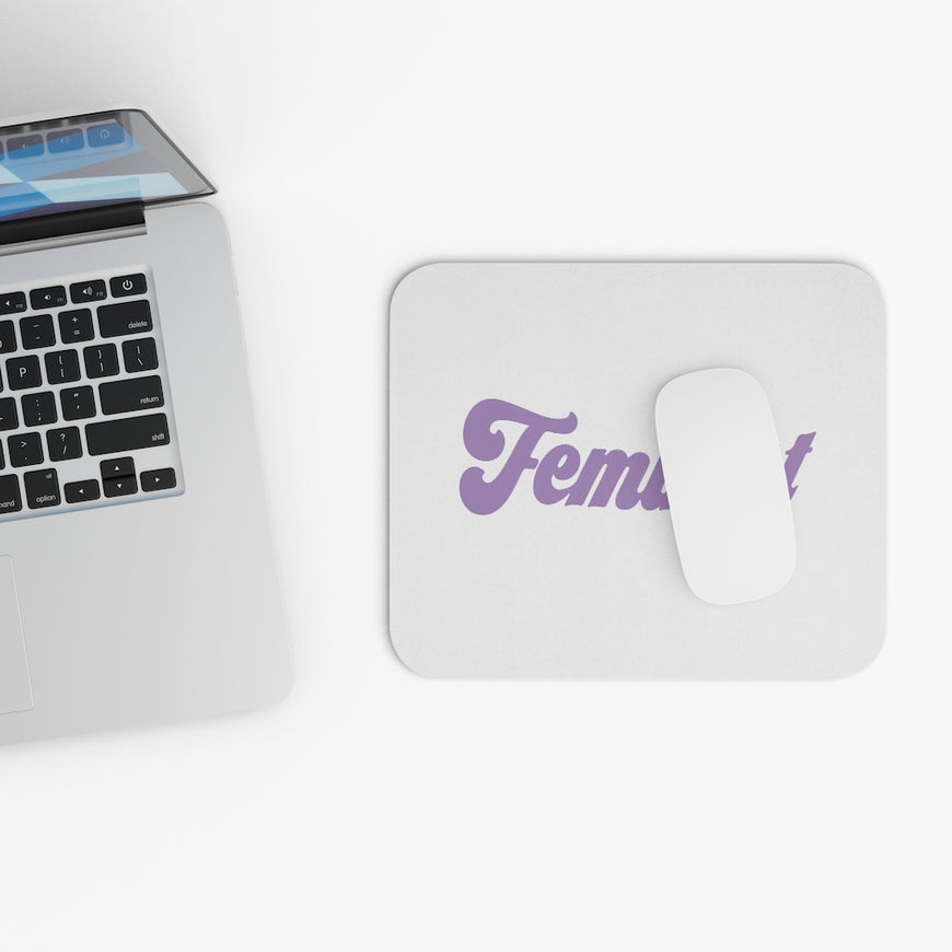Feminist Motivational Mouse Pad