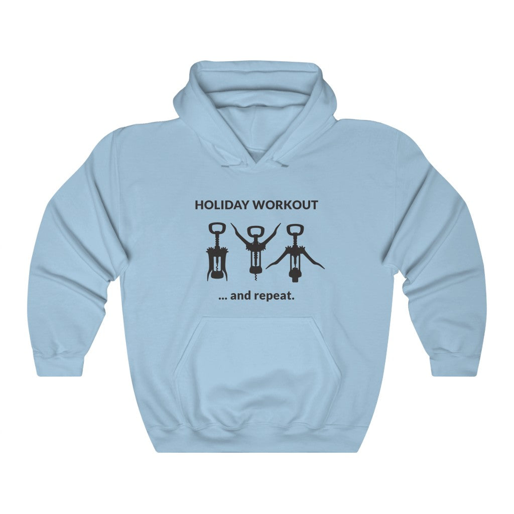 Holiday Workout Hooded Sweatshirt