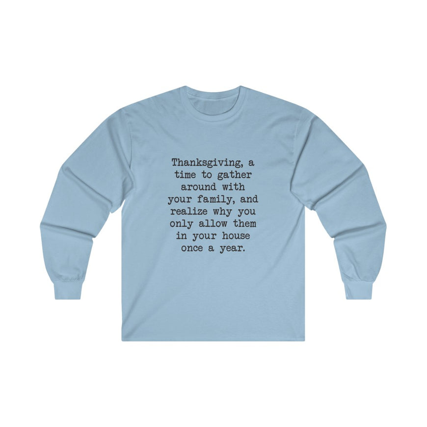 Thanksgiving Gathering Long Sleeve Tee