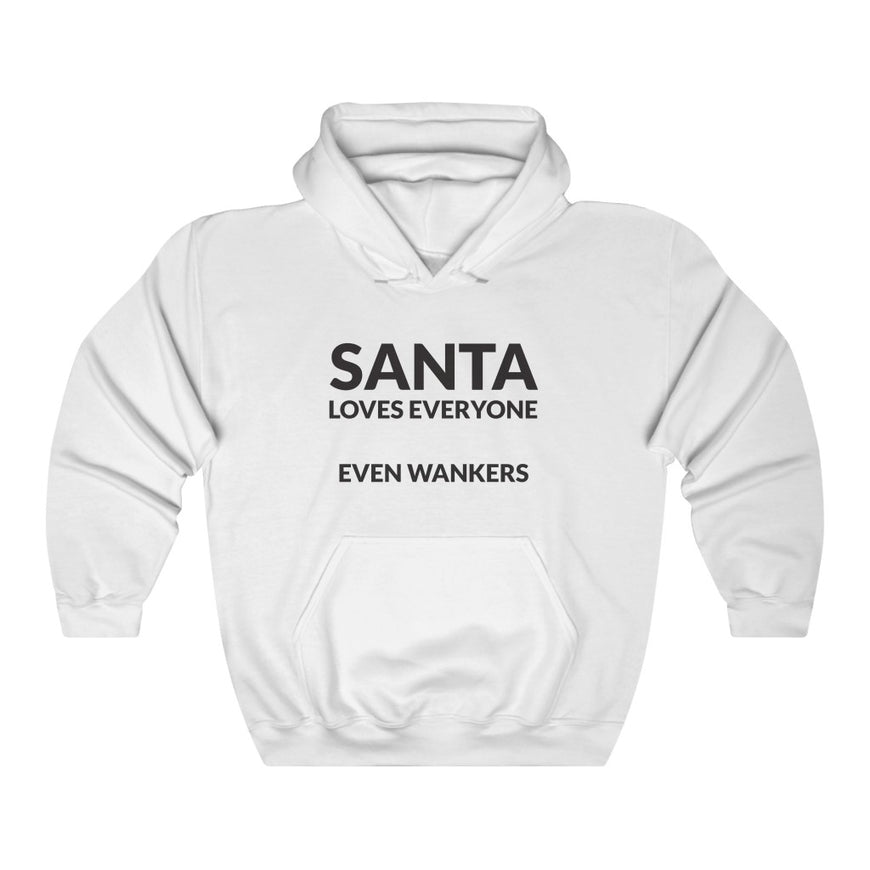 Santa Loves Everyone Hooded Sweatshirt