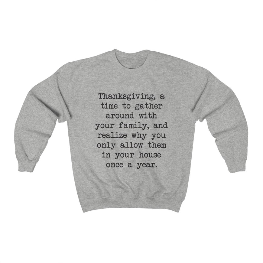 Thanksgiving Gathering Crewneck Sweatshirt
