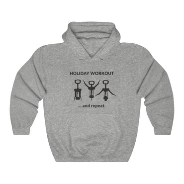 Holiday Workout Hooded Sweatshirt