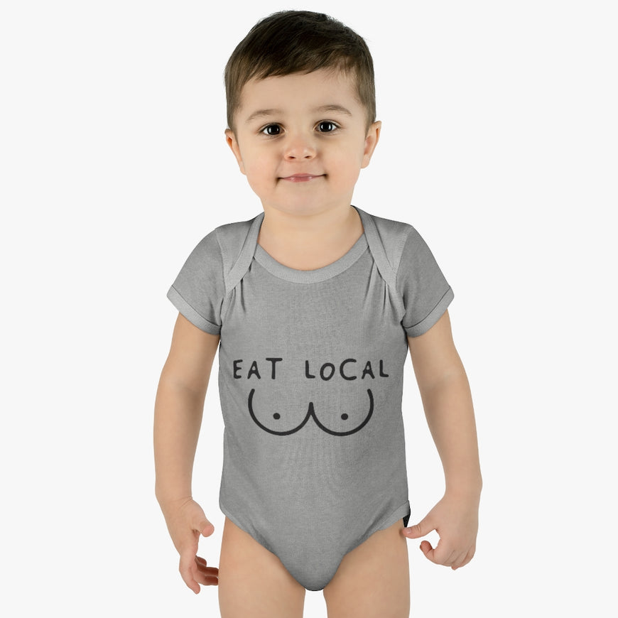 Eat Local Infant Onesie