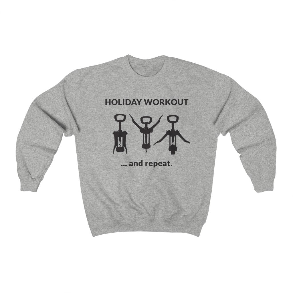 Holiday Workout Crewneck Sweatshirt
