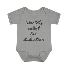 Cute Tax Deduction Infant Onesie