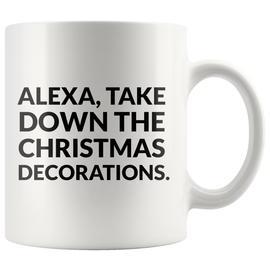 Alexa, The Christmas Decorations Coffee Mug