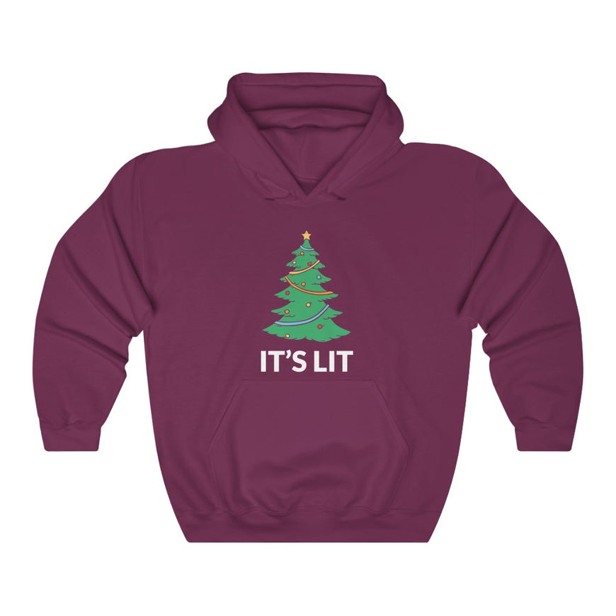 Its Lit Hooded Sweatshirt