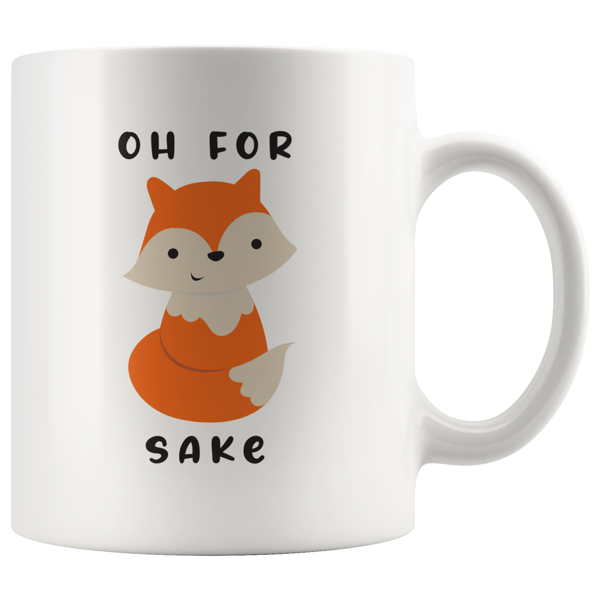 For Fox Sake Coffee Mug
