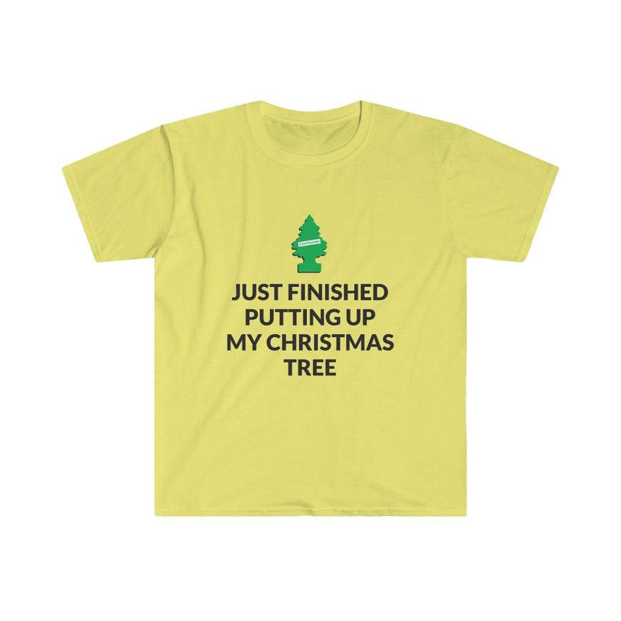 Finished Putting Up My Christmas Tree T-Shirt