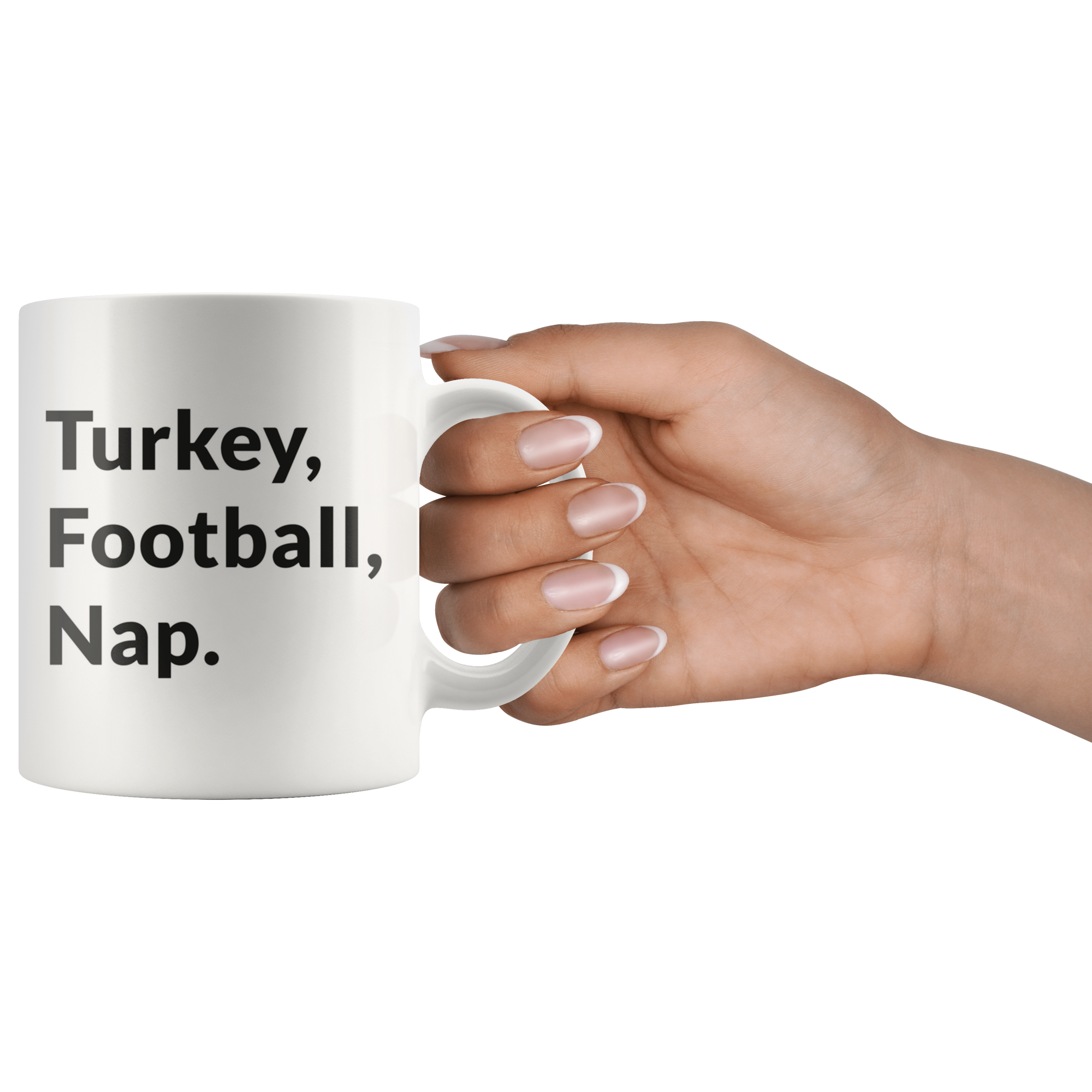 Turkey, Football, Nap Coffee Mug