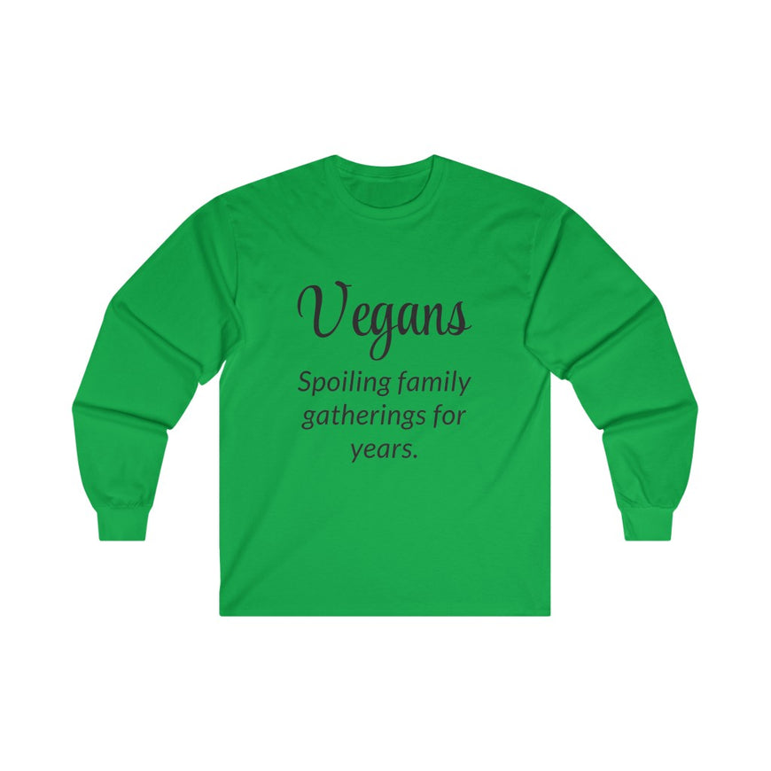 Vegans Long Sleeve Tee