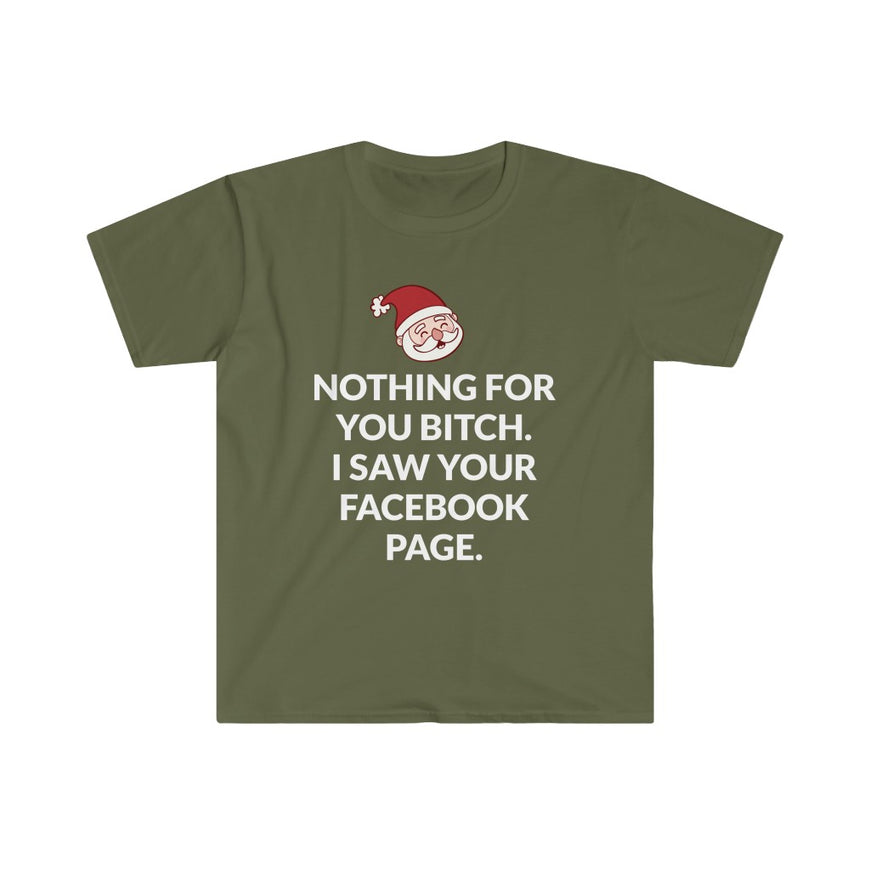 Facebook Says Nothing For You T-Shirt