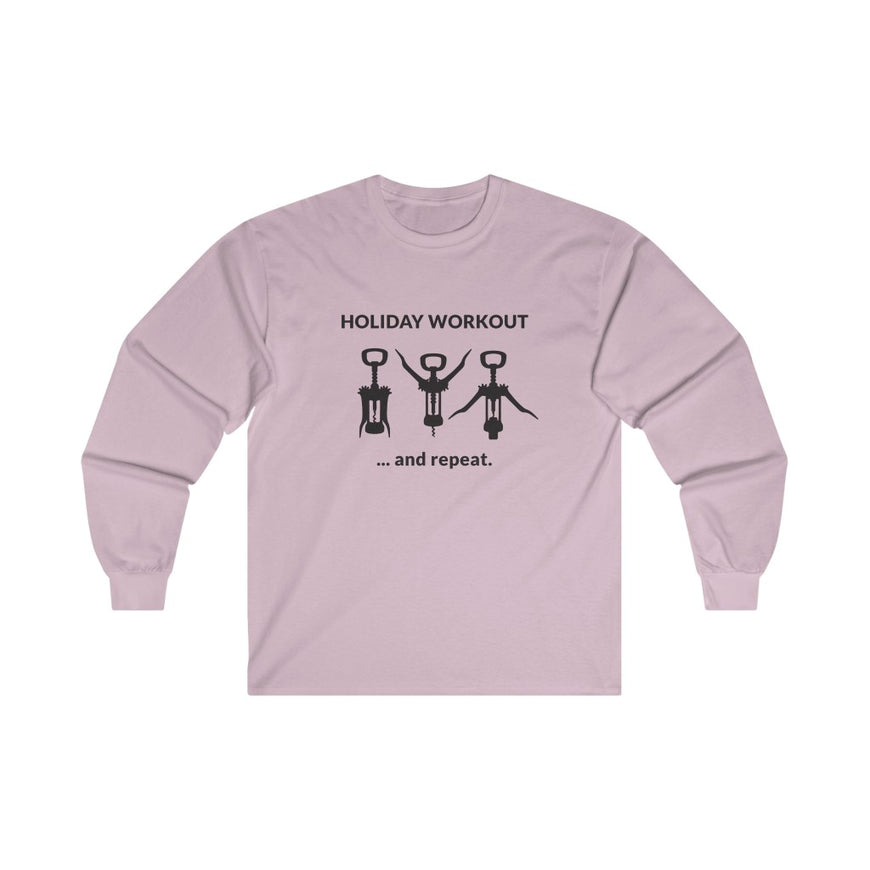 Holiday Workout Long Sleeve Tee