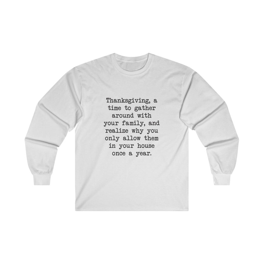 Thanksgiving Gathering Long Sleeve Tee