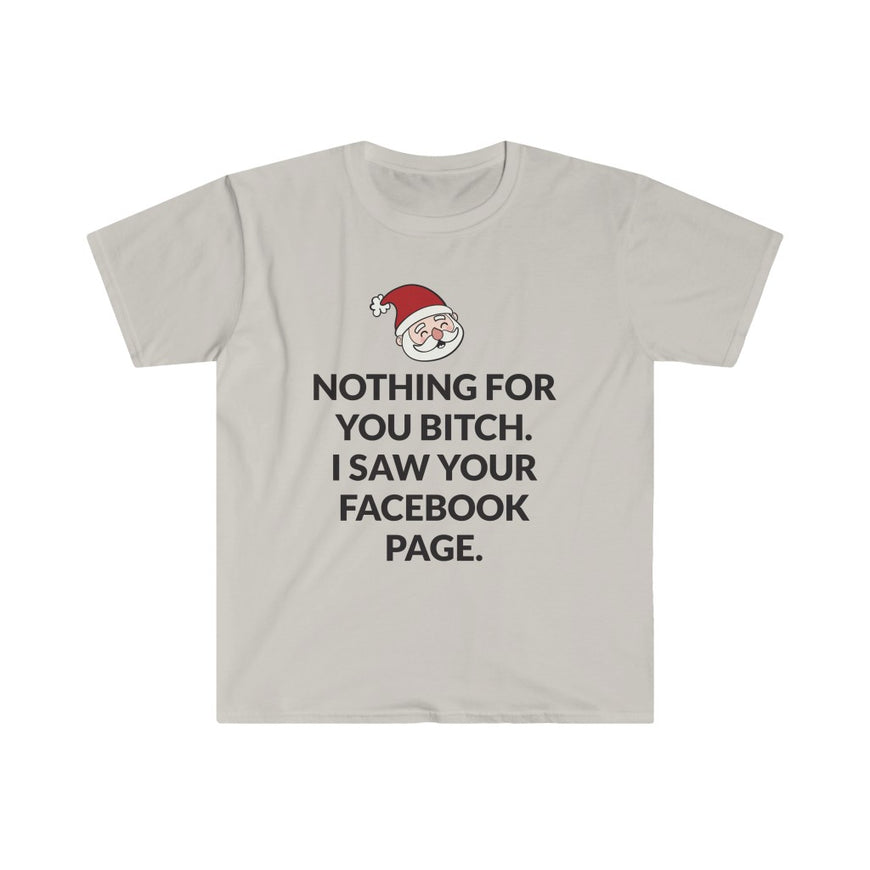 Facebook Says Nothing For You T-Shirt