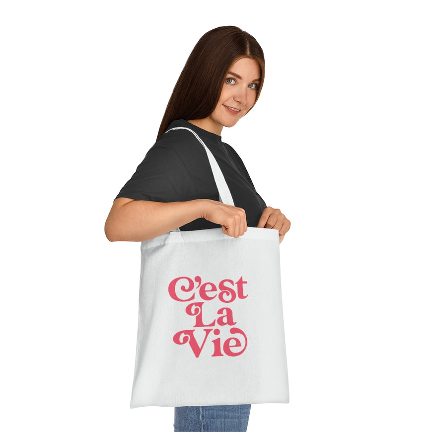 C'est La Vie Tote Bag