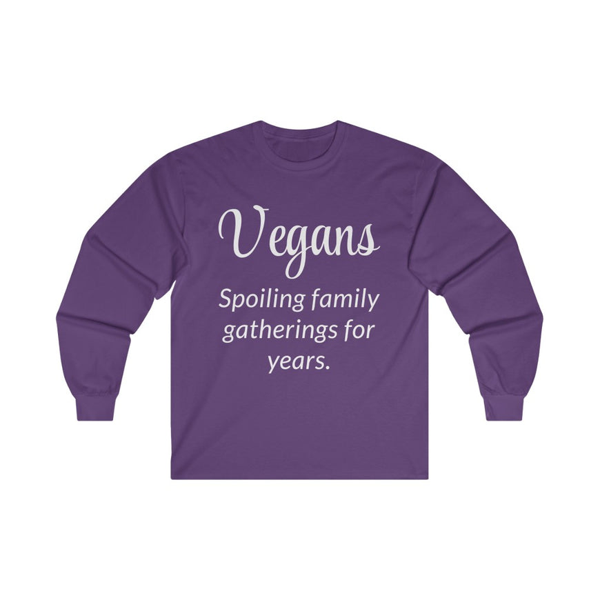 Vegans Long Sleeve Tee