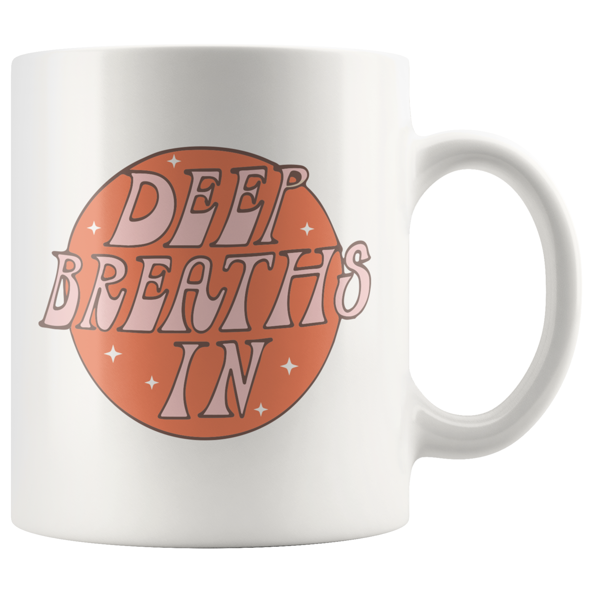 Deep Breaths Coffee Mug