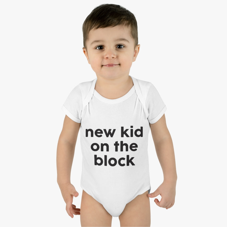 New Kid On The Block Infant Onesie