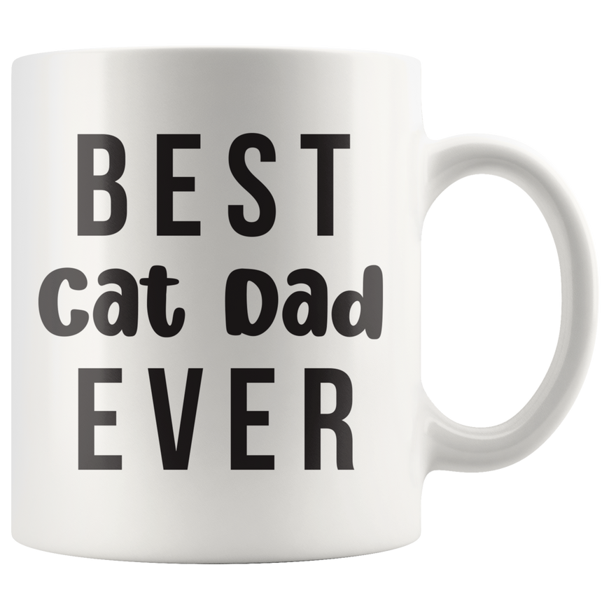 Best Cat Dad Ever Coffee Mug