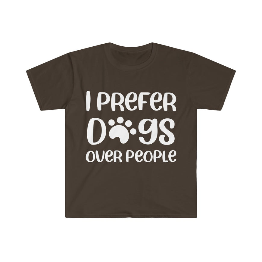 I Prefer Dogs Over People T-Shirt
