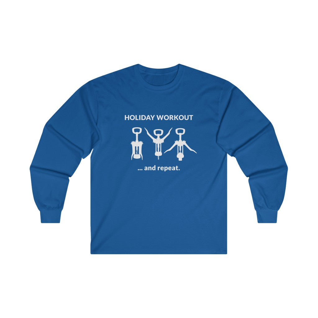 Holiday Workout Long Sleeve Tee
