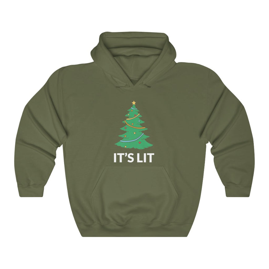 Its Lit Hooded Sweatshirt