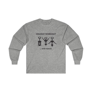 Holiday Workout Long Sleeve Tee