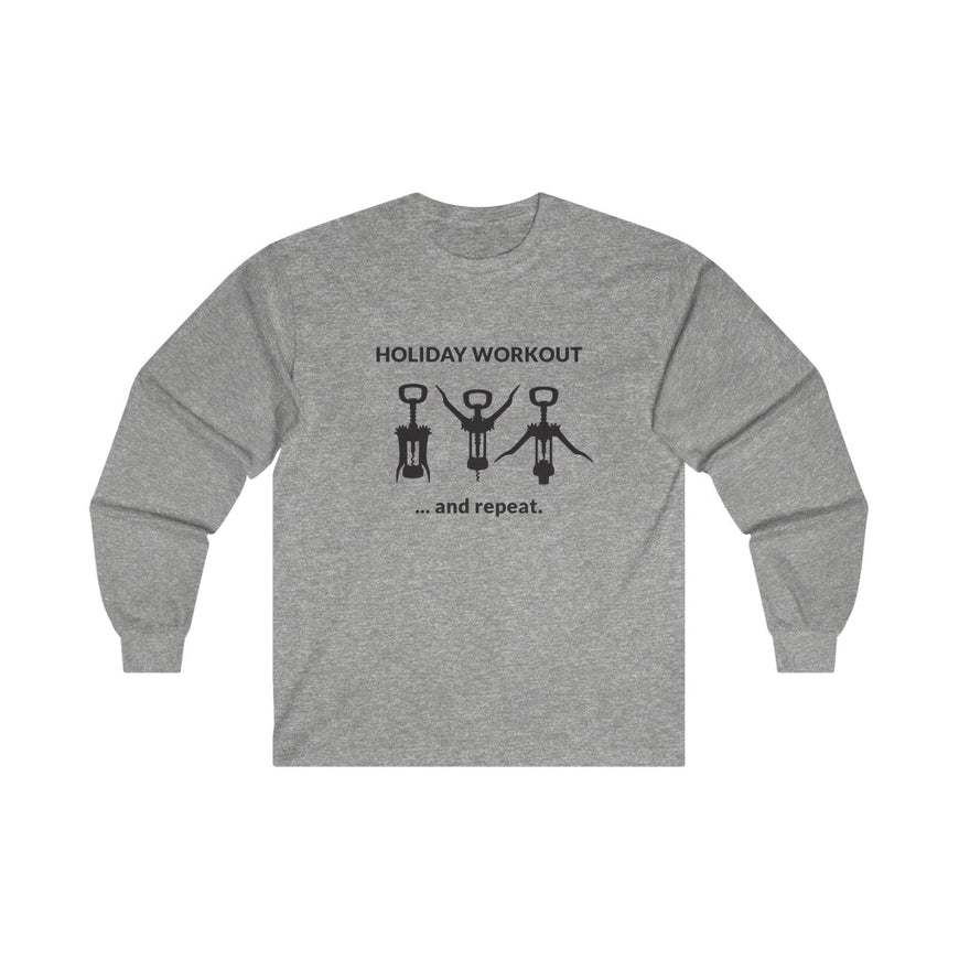 Holiday Workout Long Sleeve Tee