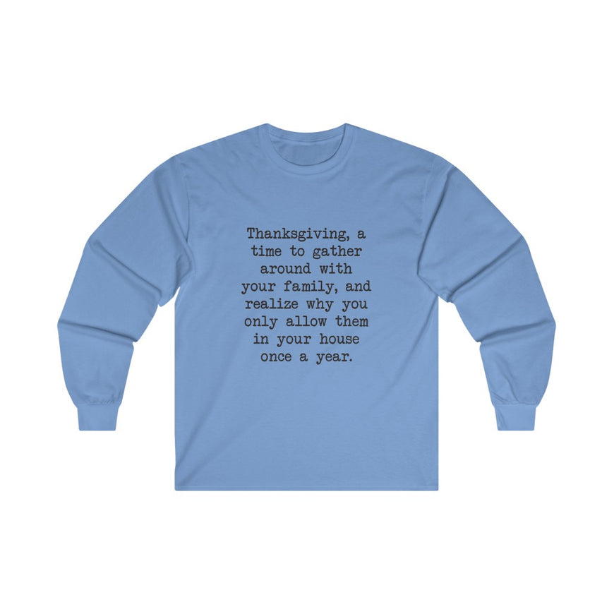 Thanksgiving Gathering Long Sleeve Tee