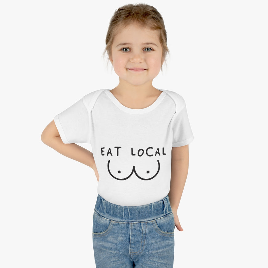 Eat Local Infant Onesie