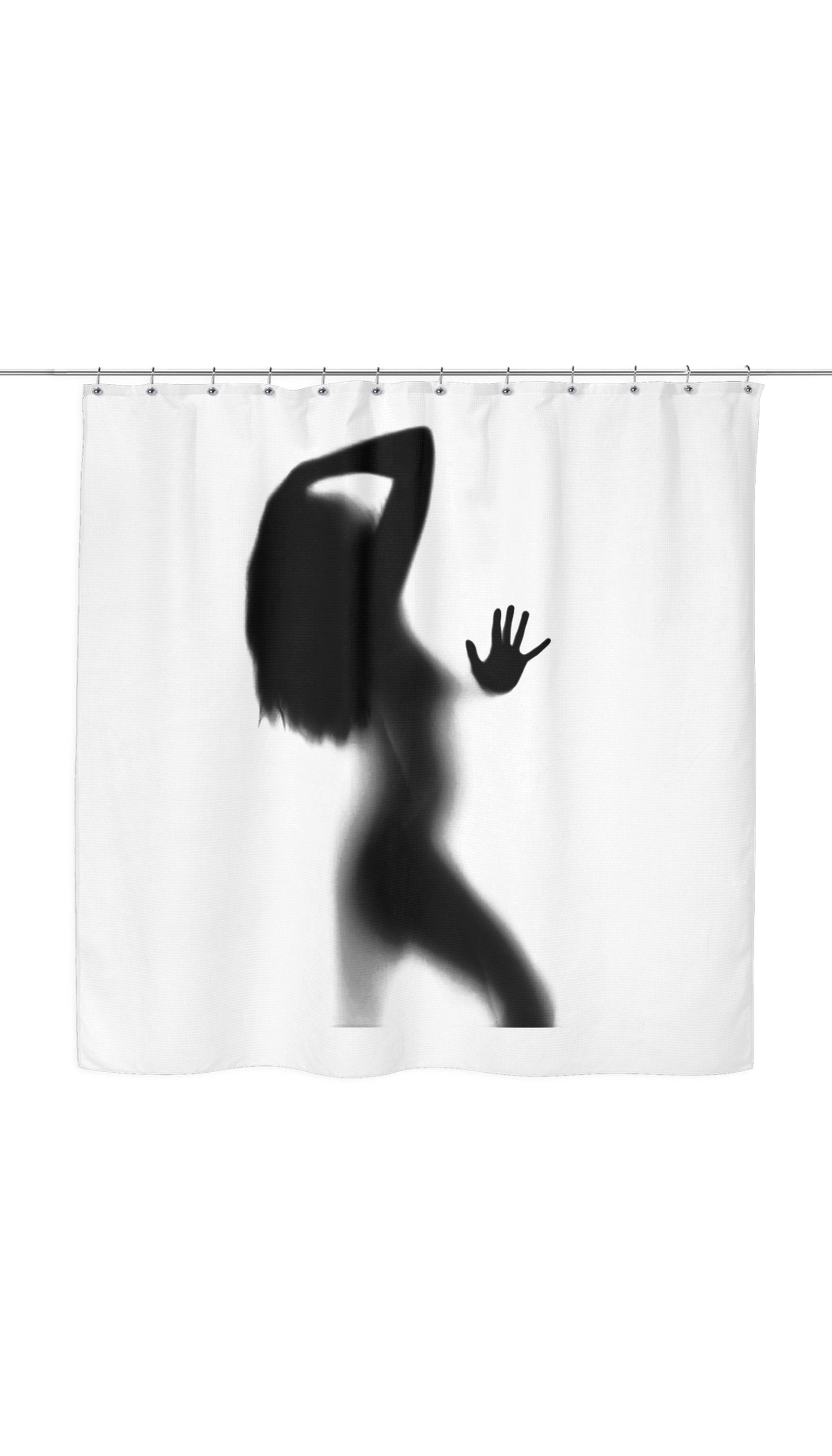 Naked Girl Shower Curtain