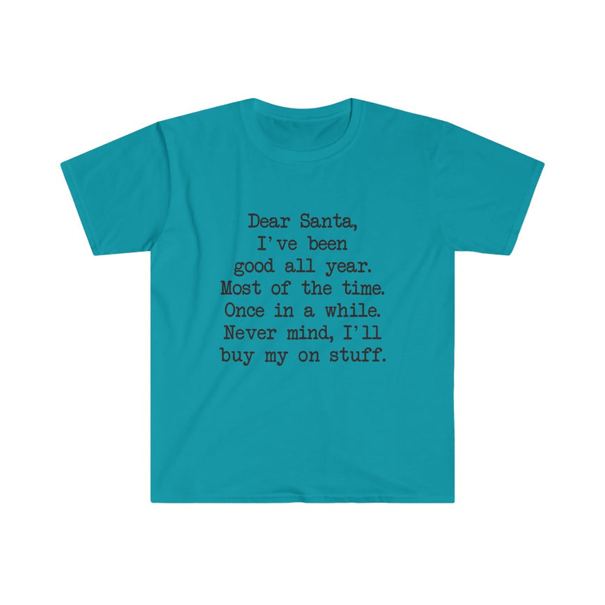 Dear Santa, I'll Buy My Own Stuff T-Shirt