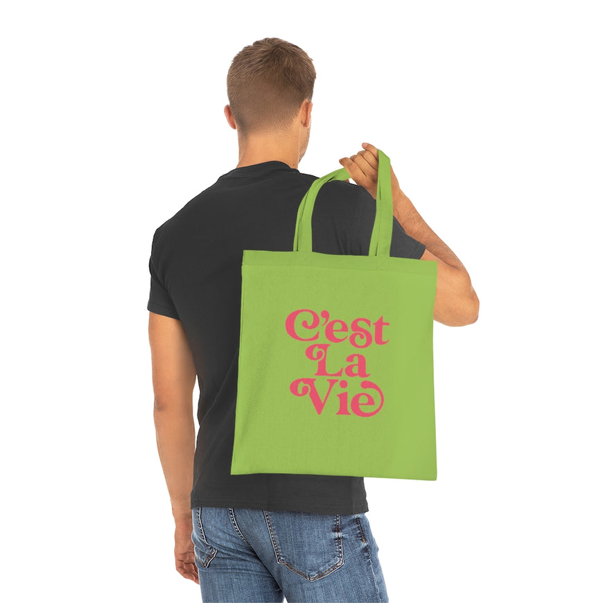 C'est La Vie Tote Bag
