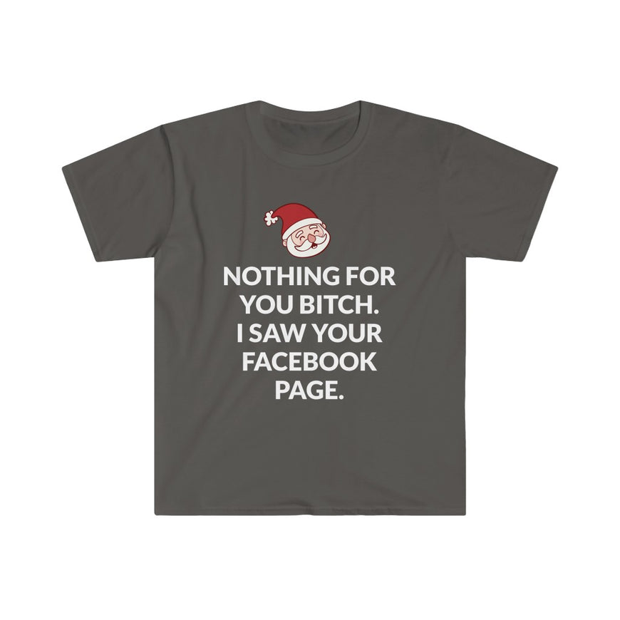 Facebook Says Nothing For You T-Shirt