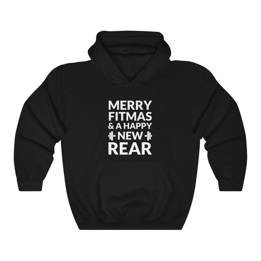 Merry Fitmas Hooded Sweatshirt