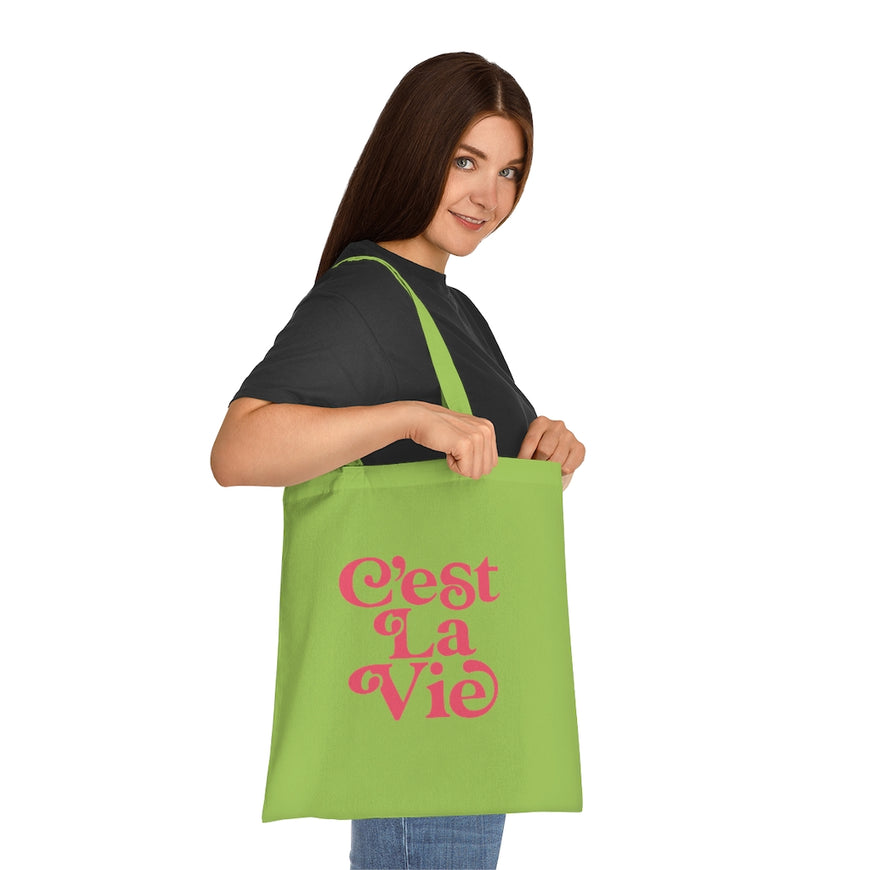 C'est La Vie Tote Bag